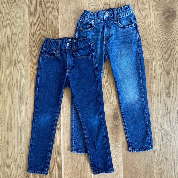 GAP Slim Taper Medium Wash Jeans Bundle - Size 6 - Picture 1 of 11